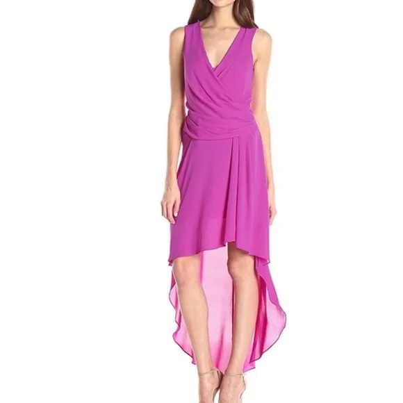BCBGMaxAzria | Dresses | Nwt Bcbg High Low Abey Magenta Gown
